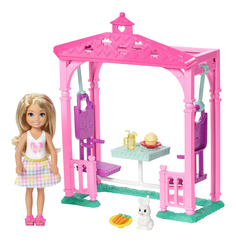 Игровой набор FDB34 Barbie Челси и набор мебели
