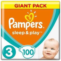 Подгузники Pampers Sleep & Play Midi 100