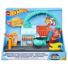 Игровой набор Hot Wheels Сити с монстрами-злодеями FNP62