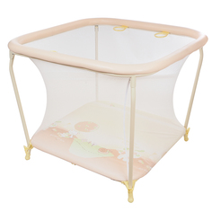 ГЛОБЭКС Манеж детский КВАДРАТ Бежевый 960x960x770 1103 Globex