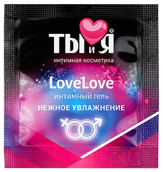 Увлажняющий интимный гель Ты и Я LoveLove 4 г 1 шт. Биоритм