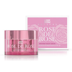 Крем ночной возрождающий Librederm "Rose de Rose", 50 мл