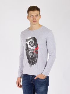 Лонгслив мужской GD69300870 DAIROS серый XL