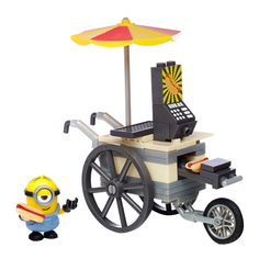 Конструктор пластиковый Mega Bloks® Миньоны летающие хот-доги CNF50 CNF51