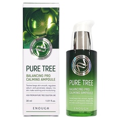 Сыворотка для лица Enough с чайным деревом Pure Tree Balancing Pro Calming Ampoule 30 мл.