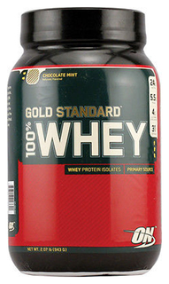 Протеин Optimum Nutrition 100% Whey Gold Standard, 908 г, chocolate mint