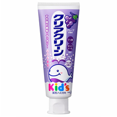 Детская зубная паста КAO Clear Clean для деликатной чистки зубов, виноград 70 г КАО