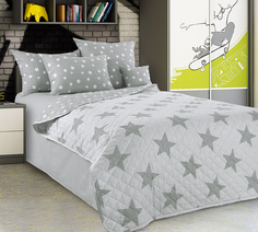 Покрывало детское стеганое "Орион" из бязи 140х200 Текс Дизайн