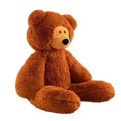 Игрушка мягкая Медведь, 70 см., коричневый, SOFTOY