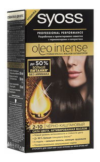 Стойкая краска для волос Syoss Oleo Intense, 2-10 115 мл