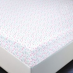 Простынь на резинке 160х200 (борт 20 см) трикотажная Перышко АРТПОСТЕЛЬ