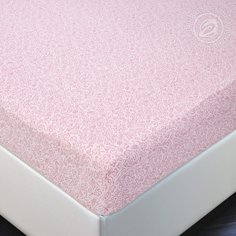 Простынь на резинке 90х200 (борт 20 см) трикотажная Узор АРТПОСТЕЛЬ