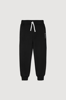 Трикотажные брюки на шнуровке Bossa Nova 496К-461-Ч Черный 140