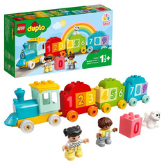 Конструктор LEGO DUPLO Creative Play 10954 Поезд с цифрами — учимся считать