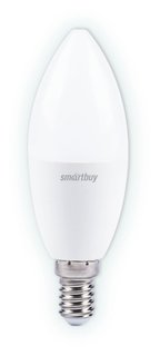Лампа светодиодная Свеча Smartbuy 9,5W Е14 4000K