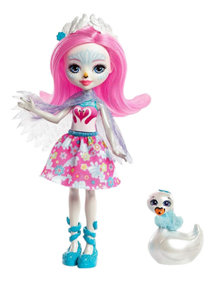 Кукла Enchantimals Лебедь саффи FRH38 15 см