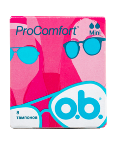 Тампоны o.b. ProComfort мини 8шт