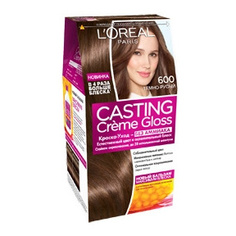 Краска для волос L`Oreal Paris Сasting Creme Gloss 600 темно-русый