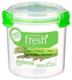 Контейнер Sistema Round Fresh 951370 Зеленый