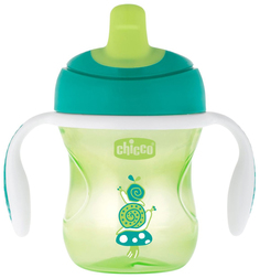 Чашка-поильник Chicco Training Cup Салатовый 200 мл