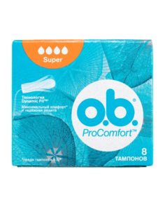 Тампоны o.b. ProComfort супер 8шт