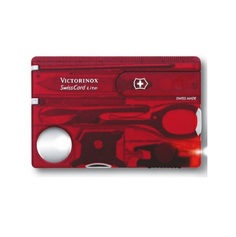 Карта-мультитул Victorinox SwissCard Lite 0.7300.T 82 мм красная, 13 функций