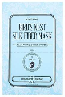Маска для лица Kocostar Birds Nest Silk Fiber