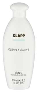 Тоник для лица Klapp Clean & Active Без спирта 250 мл