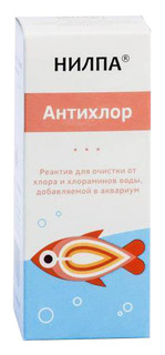 Кондиционер для пресноводного аквариума Нилпа Антихлор 100мл