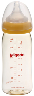 Бутылочка Pigeon для кормления SofTouch Peristaltic PLUS 240 мл