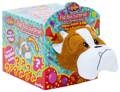 Игрушка-вывернушка 1 TOY Сюрприз 2-в-1 плюшевая Бульдог 12 см