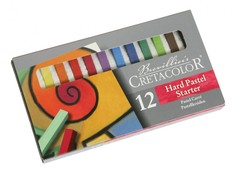 Набор пастели для начинающих CretacoloR STARTER 12 цветов в картонной коробке