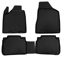 Коврики в салон SSANG YONG Kyron 2006->, 4 шт. (полиуретан) Element