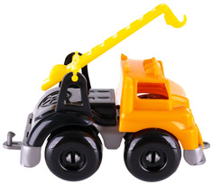 Машинка пластиковая Кнопа Кран Вжух на стройке 86217PL Knopa
