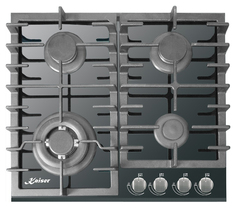 Встраиваемая варочная панель газовая Kaiser KCG 6383 Turbo Black