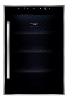Винный шкаф CASO WineDuett Touch 12 Black