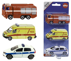 Набор машинок "Служба спасения" Siku