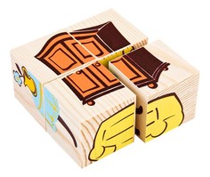 Детские кубики Томик "Мебель"