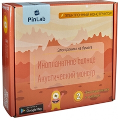 Электронный конструктор PinLab Инопланетное солнце, Акустический монстр 205