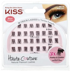 Накладные ресницы KISS Haute Couture Trio Lashes 30 шт 12-574
