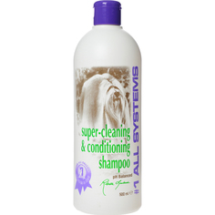 Шампунь для кошек и собак 1 All Systems Super Cleaning, суперочищающий, 500 мл