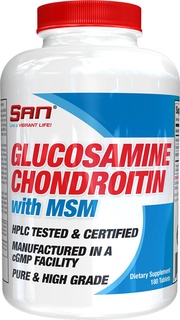 SAN Glucosamine Chondroitin MSM 180 tab (180 таблеток)