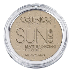 Бронзер для лица Sun Glow Matt Bronzing Powder 030 Medium Catrice