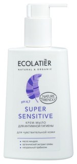 Крем-мыло для интимной гигиены ECOLATIER Super Sensitive 250 мл