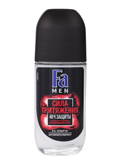 Шариковый дезодорант Fa мужской Сила притяжения, соблазняющий аромат, 48 ч, 50 мл