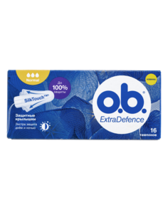 Тампоны o.b. Extra Defence Normal 16 шт