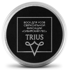 Воск для усов TRIUS "Сибирский лес" сверхсильной фиксации 15 мл