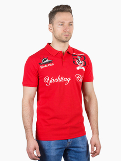 Футболка-поло мужская GD69300760 DAIROS красная XL