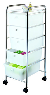 Этажерка My Space G005, с 5-ю пластиковыми ящиками, 39х33х97 см