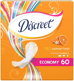 Прокладки Discreet Deo Summer Fresh Multiform 60 шт